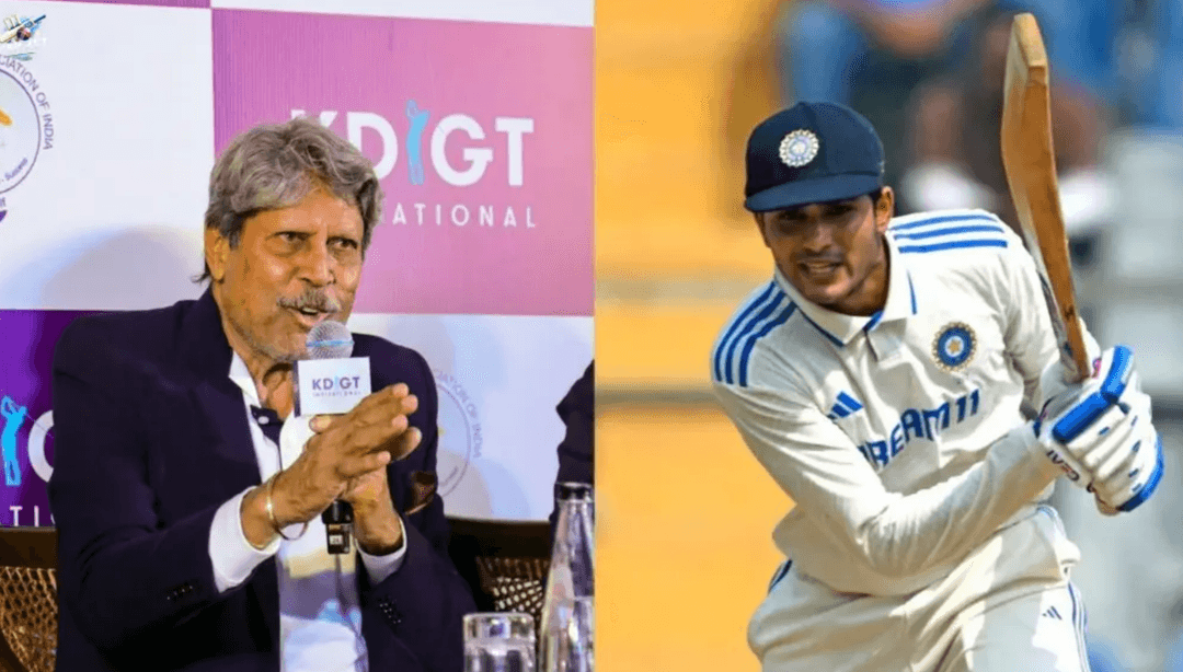 Kapil Dev on Shubman Gill Test captain 